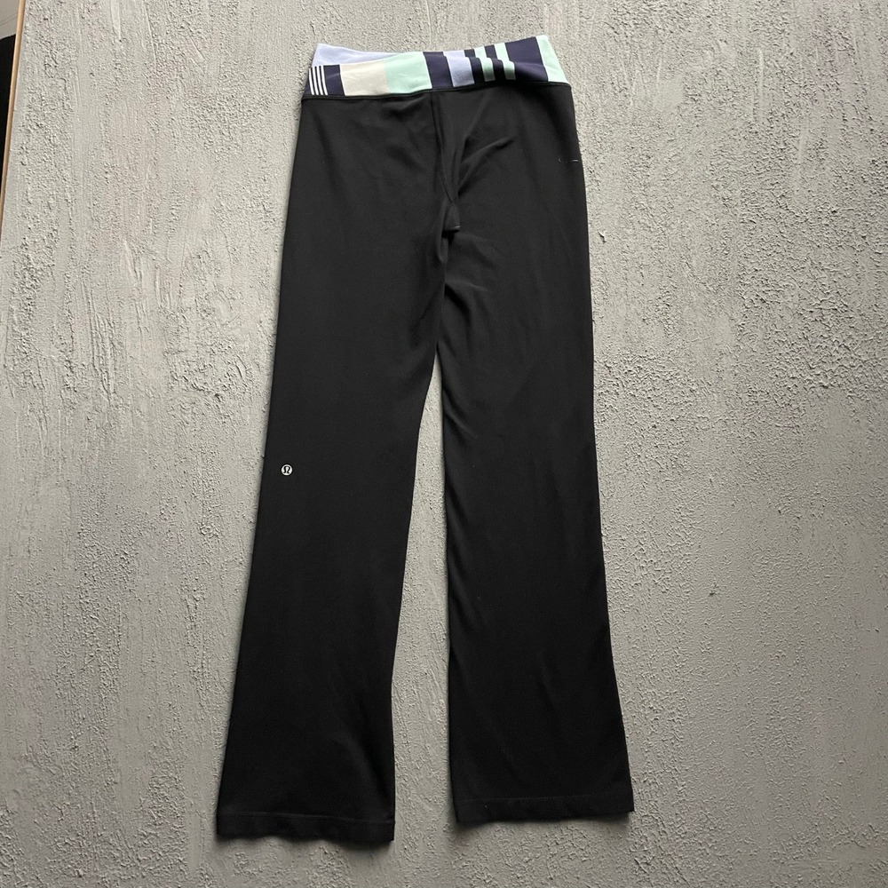 Lululemon Flare Yoga Pants Women No Tag Size Black